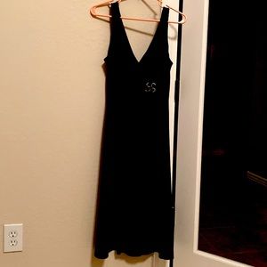 Black evening dress